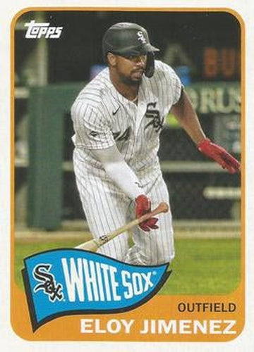 #T65-14 Eloy Jimenez - Chicago White Sox - 2021 Topps - 1965 Topps Redux Baseball