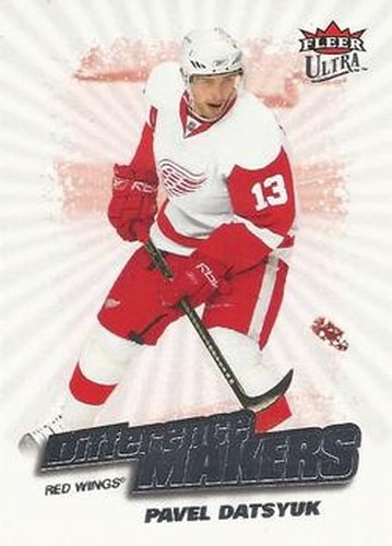#DM14 Pavel Datsyuk - Detroit Red Wings - 2008-09 Ultra - Difference Makers Hockey