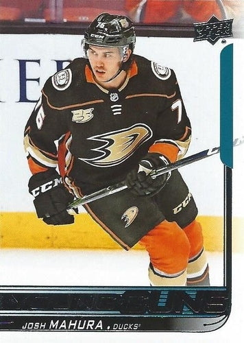#514 Josh Mahura - Anaheim Ducks - 2018-19 Upper Deck Hockey