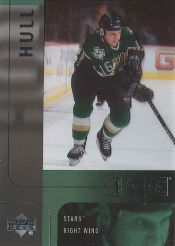 #14 Brett Hull - Dallas Stars - 2001-02 Upper Deck Ice Hockey