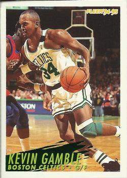 #14 Kevin Gamble - Boston Celtics - 1994-95 Fleer Basketball