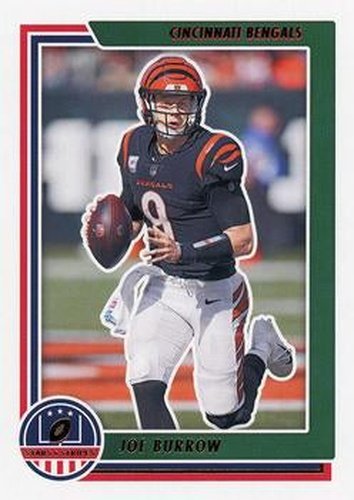 #STS-JBU Joe Burrow - Cincinnati Bengals - 2021 Panini Chronicles - Stars and Stripes Football