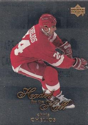 #HOF-14 Chris Chelios - Detroit Red Wings - 1999-00 Upper Deck - Headed for the Hall Hockey