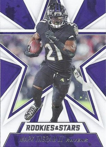 #14 Mark Ingram II - Baltimore Ravens - 2020 Panini Rookies & Stars Football