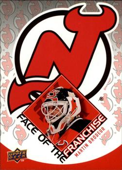 #FF14 Martin Brodeur - New Jersey Devils - 2009-10 Upper Deck - Face of the Franchise Hockey
