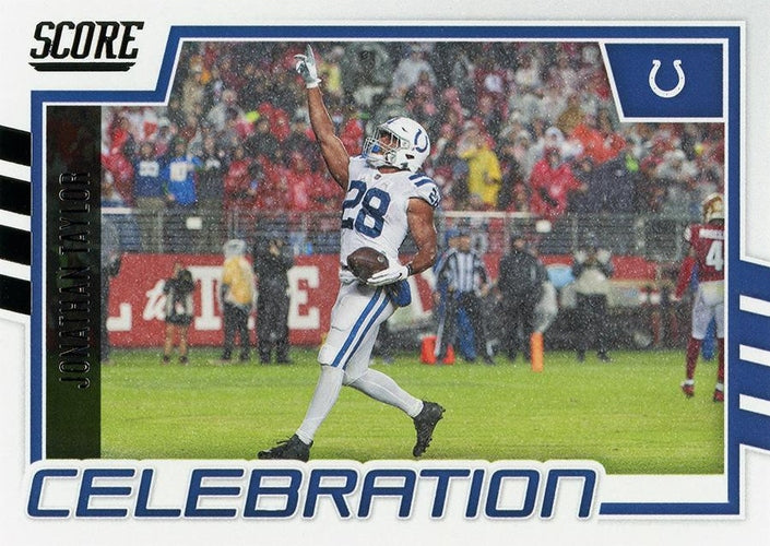 #C-JT Jonathan Taylor - Indianapolis Colts - 2022 Score - Celebration Football