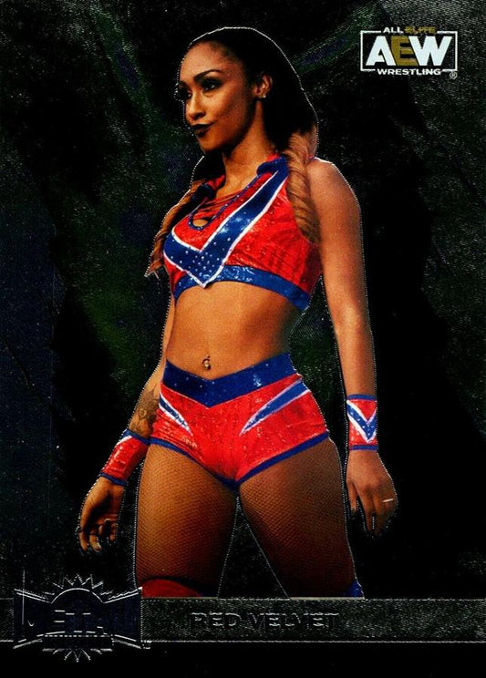 #14 Red Velvet - 2022 SkyBox Metal Universe AEW Wrestling