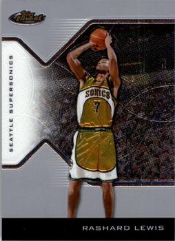 #14 Rashard Lewis - Seattle SuperSonics - 2004-05 Finest Basketball
