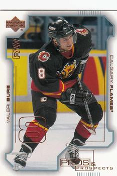 #14 Valeri Bure - Calgary Flames - 2000-01 Upper Deck Pros & Prospects Hockey