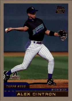 #T14 Alex Cintron - Arizona Diamondbacks - 2000 Topps Traded & Rookies Baseball