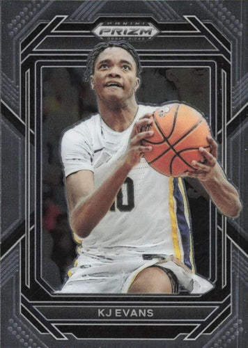 #14 KJ Evans - Oregon Ducks - 2023 Panini Prizm Draft Picks Basketball