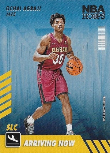 #14 Ochai Agbaji - Utah Jazz - 2022-23 Hoops - Arriving Now Basketball