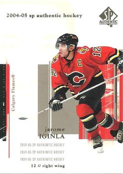 #14 Jarome Iginla - Calgary Flames - 2004-05 SP Authentic Hockey