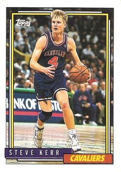 #14 Steve Kerr - Cleveland Cavaliers - 1992-93 Topps Basketball