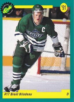 #14 Brent Bilodeau - Montreal Canadiens - 1991 Classic Draft Picks Hockey