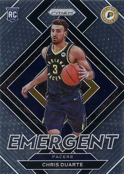 #14 Chris Duarte - Indiana Pacers - 2021-22 Panini Prizm - Emergent Basketball