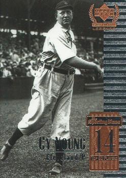 #14 Cy Young - Cleveland Spiders / Boston Red Sox - 1999 Upper Deck Century Legends Baseball