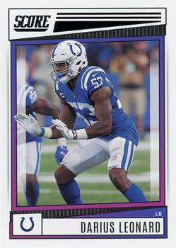 #14 Darius Leonard - Indianapolis Colts - 2022 Score Football