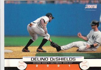 #14 Delino DeShields - Baltimore Orioles - 2001 Stadium Club Baseball