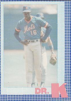 #14 Dwight Gooden - New York Mets - 1985 Renata Galasso Dwight Gooden Dr. K Baseball