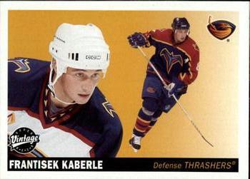 #14 Frantisek Kaberle - Atlanta Thrashers - 2002-03 Upper Deck Vintage Hockey