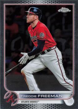 #14 Freddie Freeman - Atlanta Braves - 2022 Topps Chrome Baseball