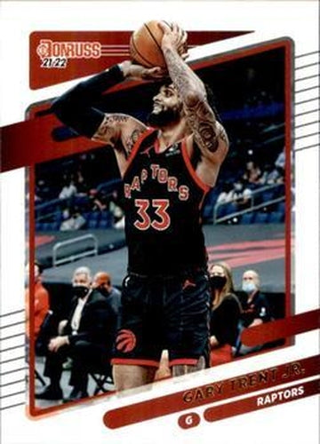 #14 Gary Trent Jr. - Toronto Raptors - 2021-22 Donruss Basketball