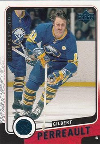 #14 Gilbert Perreault - Buffalo Sabres - 2000-01 Upper Deck Legends Hockey