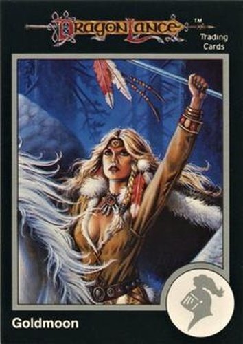 #14 Goldmoon - 1991 TSR Advanced Dungeons & Dragons - Silver
