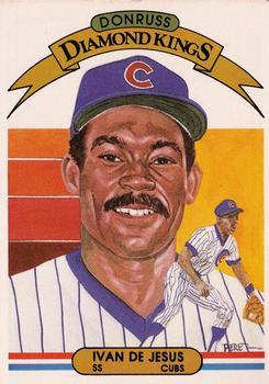 #14 Ivan De Jesus - Chicago Cubs - 1982 Donruss Baseball