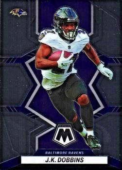 #14 J.K. Dobbins - Baltimore Ravens - 2022 Panini Mosaic Football