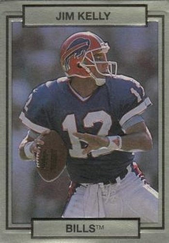 #14 Jim Kelly - Buffalo Bills - 1990 Action Packed Football