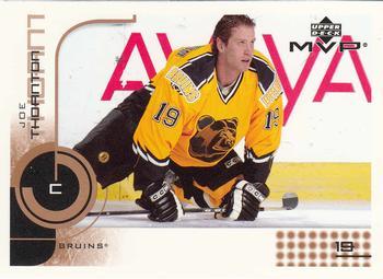 #14 Joe Thornton - Boston Bruins - 2002-03 Upper Deck MVP Hockey
