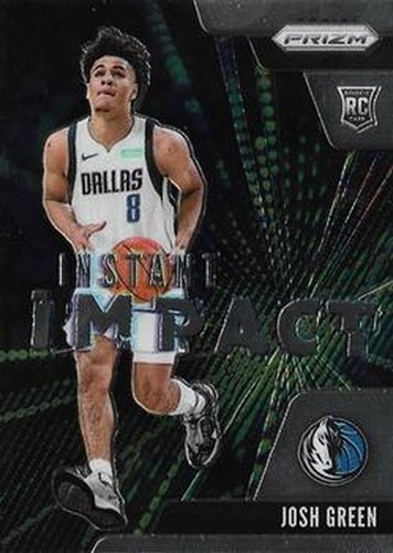 #14 Josh Green - Dallas Mavericks - 2020-21 Panini Prizm - Instant Impact Basketball