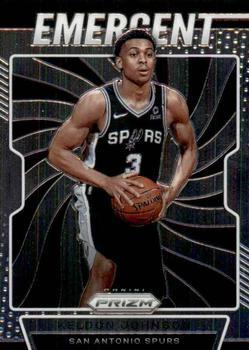 #14 Keldon Johnson - San Antonio Spurs - 2019-20 Panini Prizm - Emergent Basketball