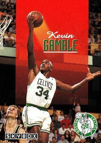 #14 Kevin Gamble - Boston Celtics - 1992-93 SkyBox Basketball