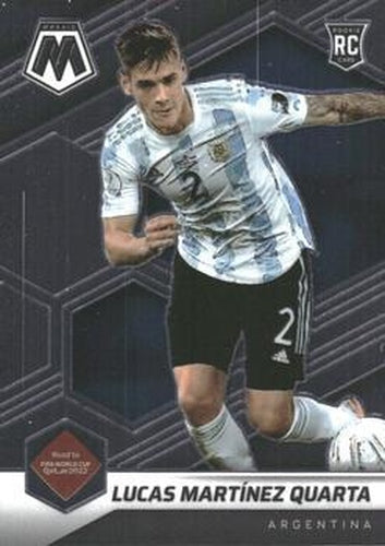 #14 Lucas Martinez Quarta - Argentina - 2021-22 Panini Mosaic Road to FIFA World Cup Soccer
