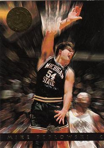 #14 Mike Peplowski - Michigan State Spartans - 1993-94 Classic Images Four Sport