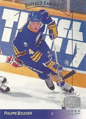 #14 Philippe Boucher - Buffalo Sabres - 1993-94 Upper Deck - SP Hockey