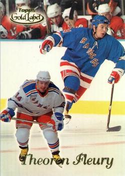 #14 Theoren Fleury - New York Rangers - 1999-00 Topps Gold Label Hockey