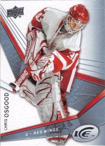 #14 Chris Osgood - Detroit Red Wings - 2008-09 Upper Deck Ice Hockey