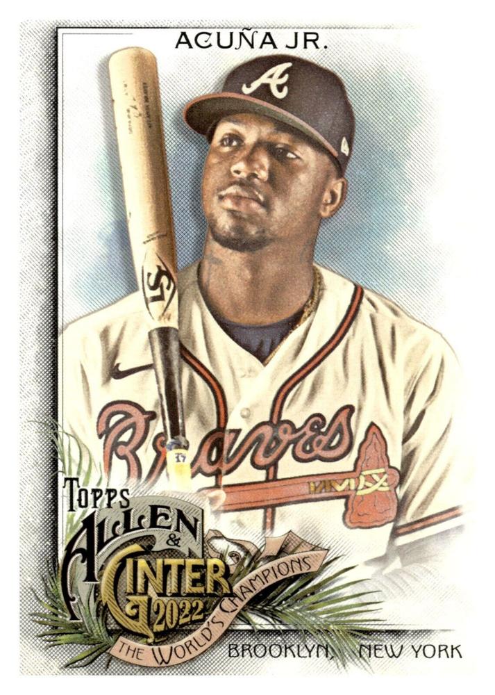 #14 Ronald Acuña Jr. - Atlanta Braves - 2022 Topps Allen & Ginter Baseball