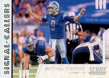 #SC-14 Matthew Stafford - Detroit Lions - 2019 Score - Signal-Callers Football