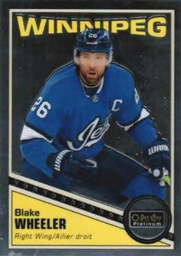 #R-14 Blake Wheeler - Winnipeg Jets - 2019-20 O-Pee-Chee Platinum - Retro Hockey