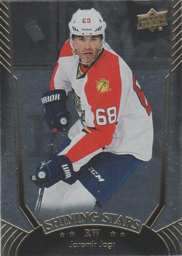 #SS-14 Jaromir Jagr - Florida Panthers - 2016-17 Upper Deck - Shining Stars Hockey