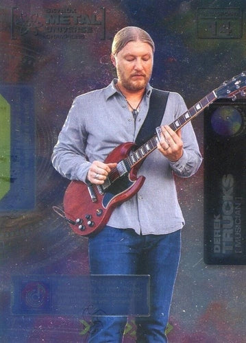 #14 Derek Trucks - 2021 SkyBox Metal Universe Champions