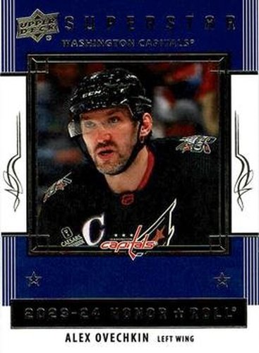 #HR-14 Alex Ovechkin - Washington Capitals - 2023-24 Upper Deck - Honor Roll Hockey