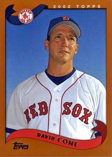 #14 David Cone - Boston Red Sox - 2002 Topps Baseball