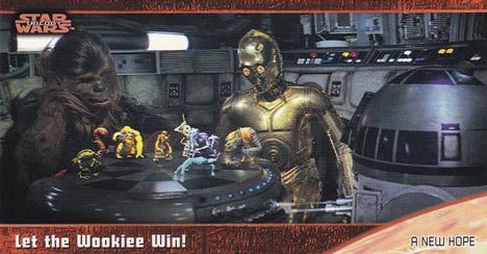 #14 Let the Wookie Win! - 1997 Topps Widevision Star Wars Trilogy