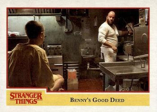 #14 Benny’s Good Deed - 2018 Topps Stranger Things